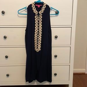 Lilly Pulitzer a line nazy dress. Worn once and washed, hang dried.